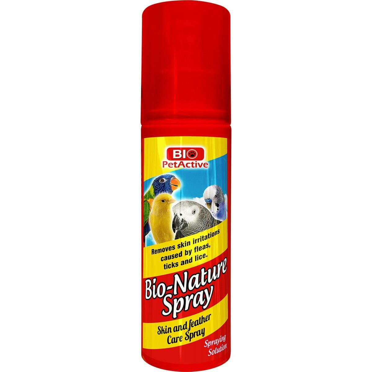 Спрей BioPetActive Bio Nature для ухода за кожей и перьями клеточных птиц и голубей, 100 мл