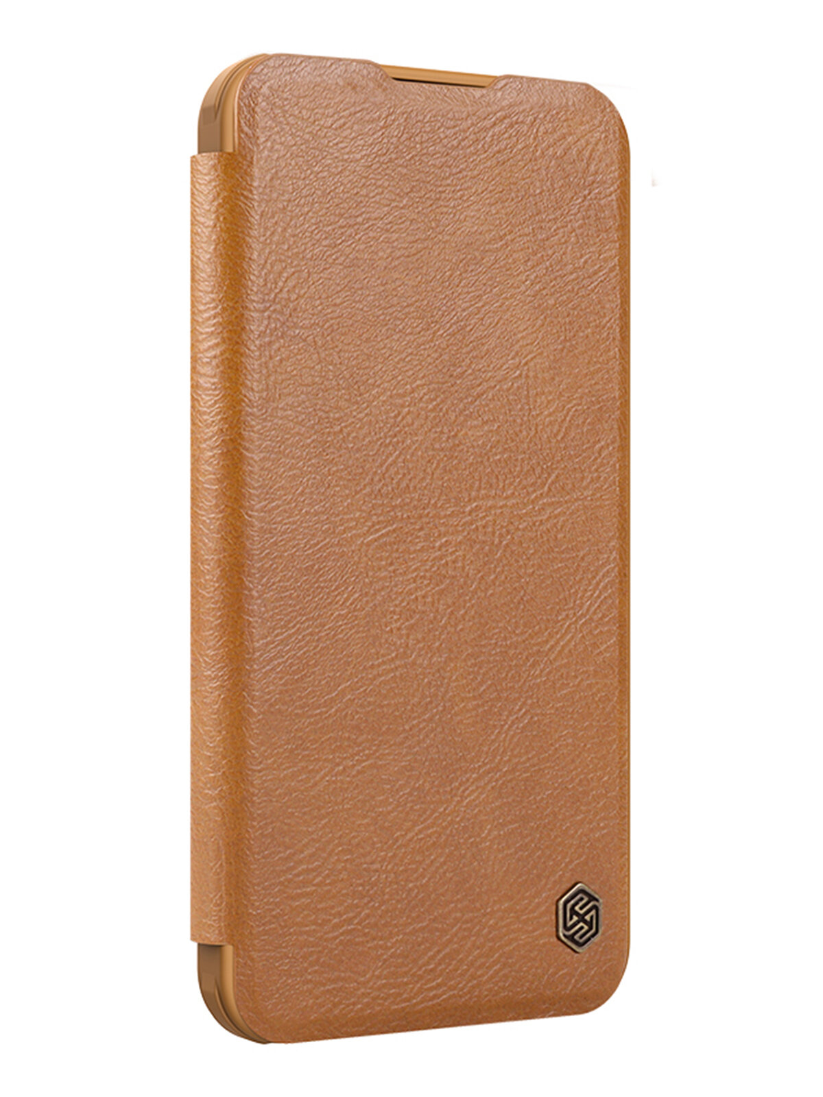 Nillkin для iPhone 16 Pro Max чехол QIN ProP Booktype Brown