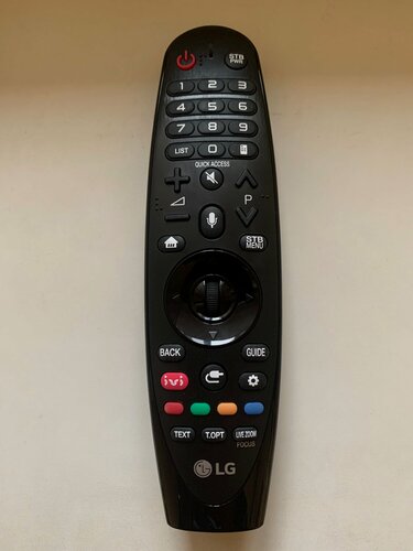 Изображение товара Пульт LG AKB75375526AN-MR18BA, для телевизоров LG, оригинальный, черный/серый