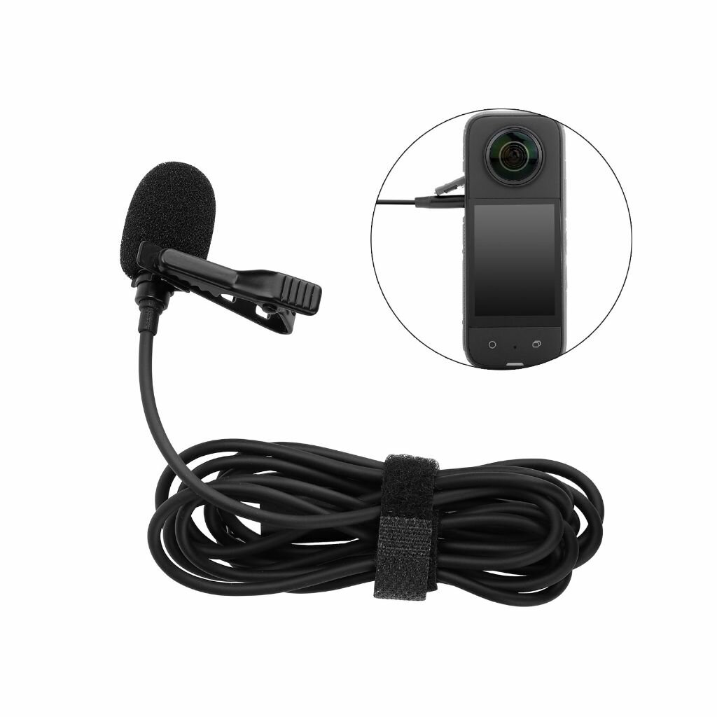 Лавальерный микрофон Type-C для 360 ONE X2 X3 / One R RS