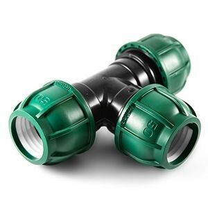 Компрессионный тройник 50х50х50 мм Irritec