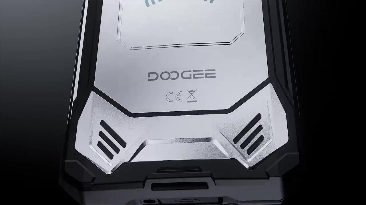 Смартфон DOOGEE S200, 12/256 ГБ, экран 6.72", АКБ 10100 мАч, Android 14, NFC, Gray — фото 1