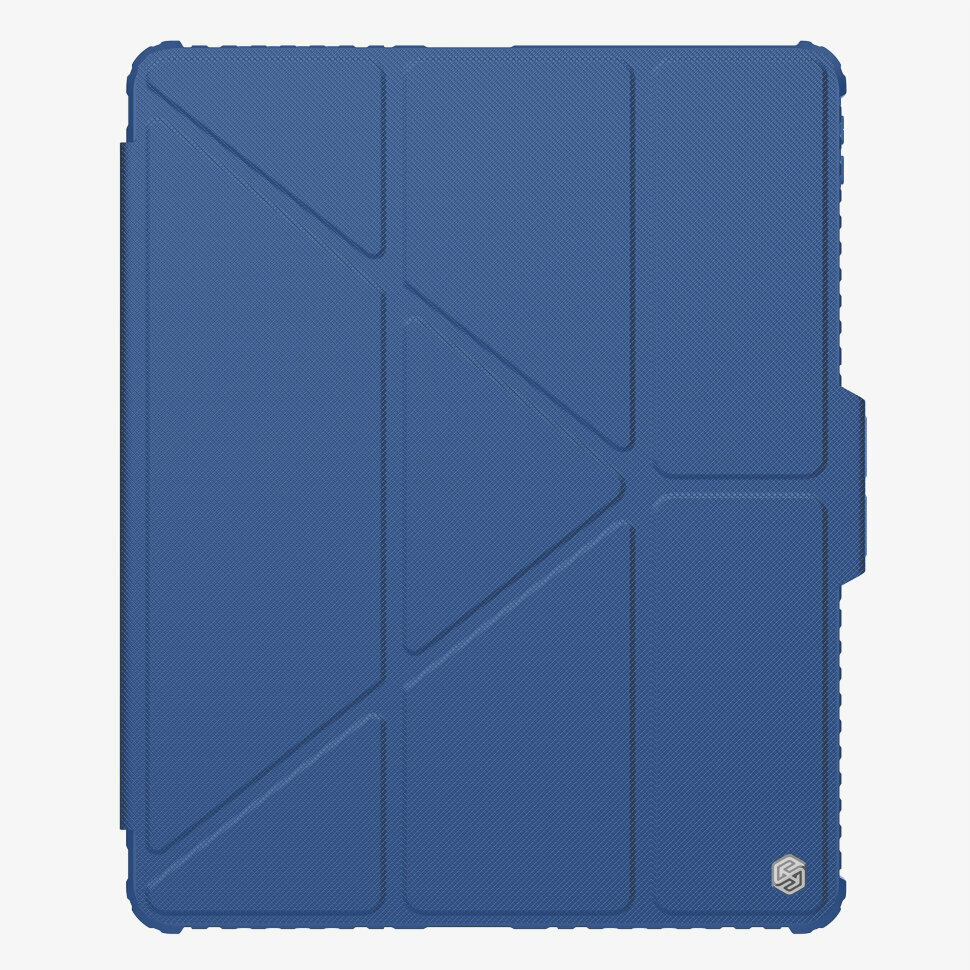Чехол Nillkin Bumper Leather Cover case Pro для Apple iPad Pro 13" 2024 синий