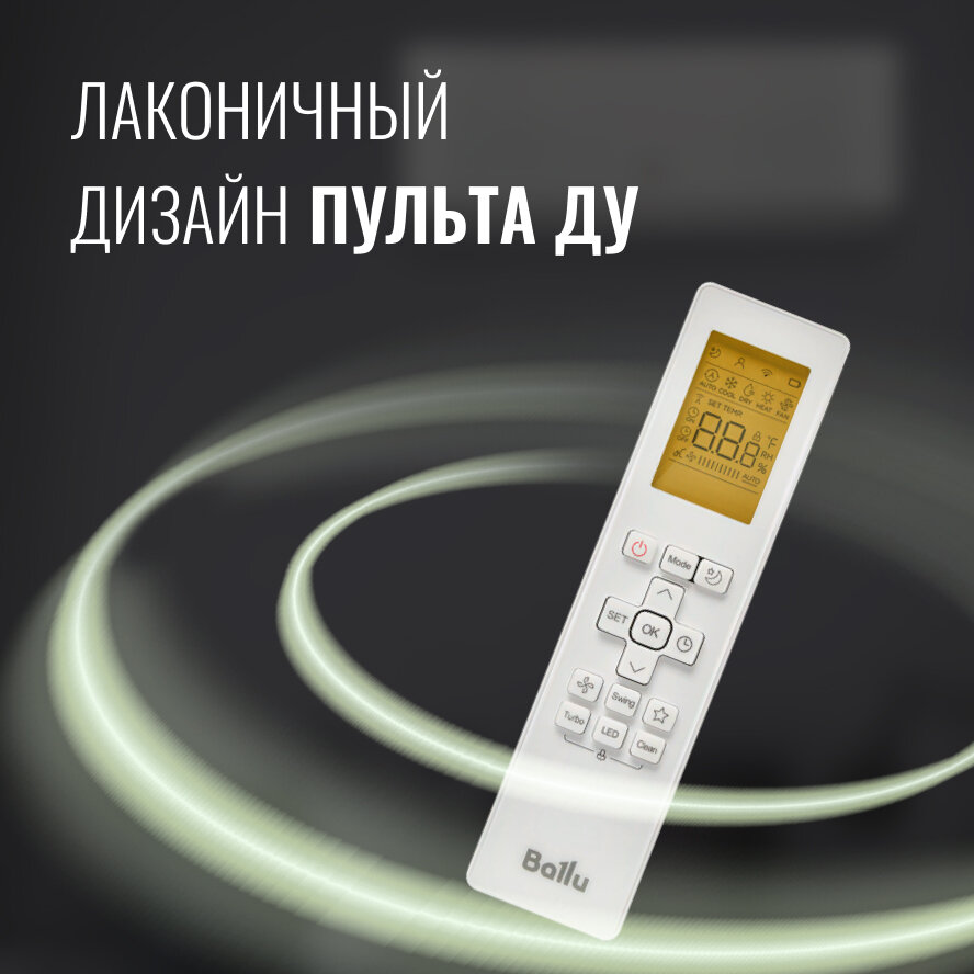 Сплит-система Ballu Olympio Edge BSO-12HN8_22Y, настенная, А-класс — фото 1