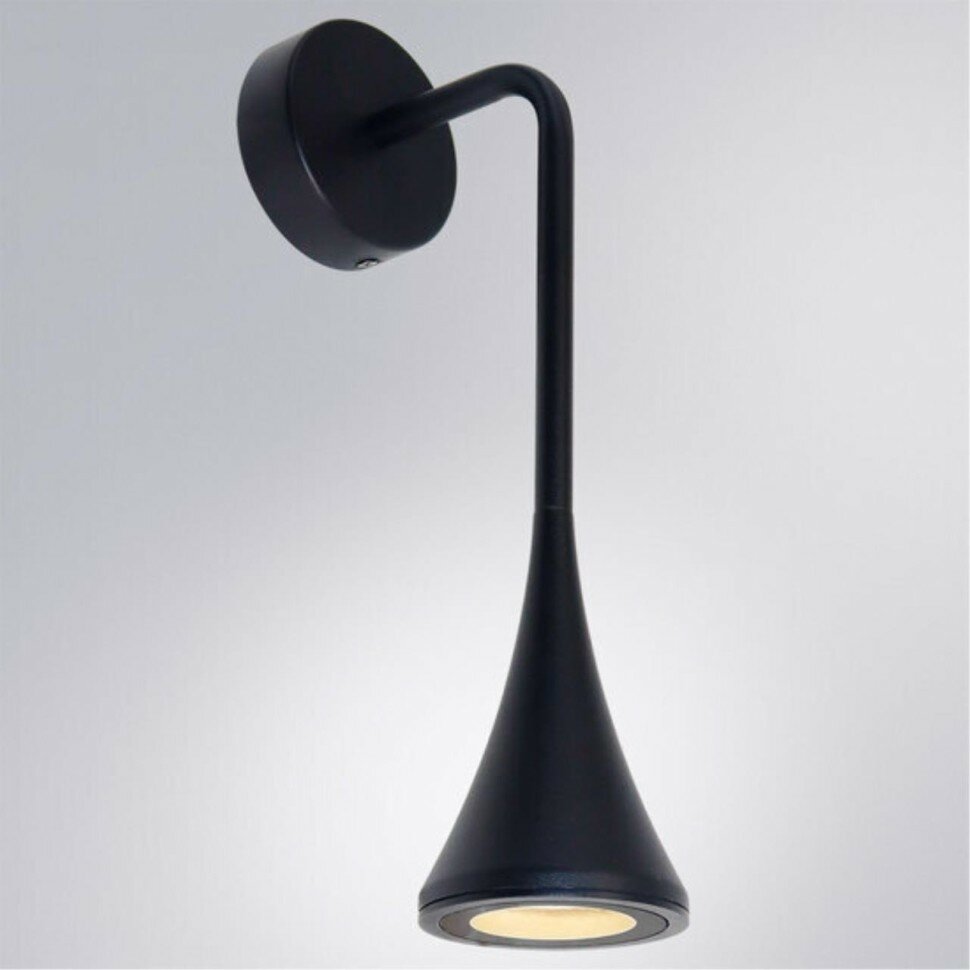 Фасадный светильник Arte Lamp BRONN A2367AL-1BK — фото 1