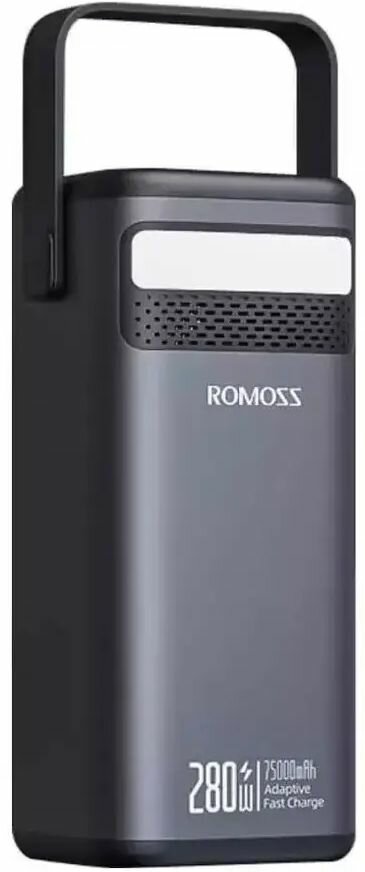 Внешний аккумулятор Romoss PMT75 75000mAh 2xUSB-A/2xUSB-C черный
