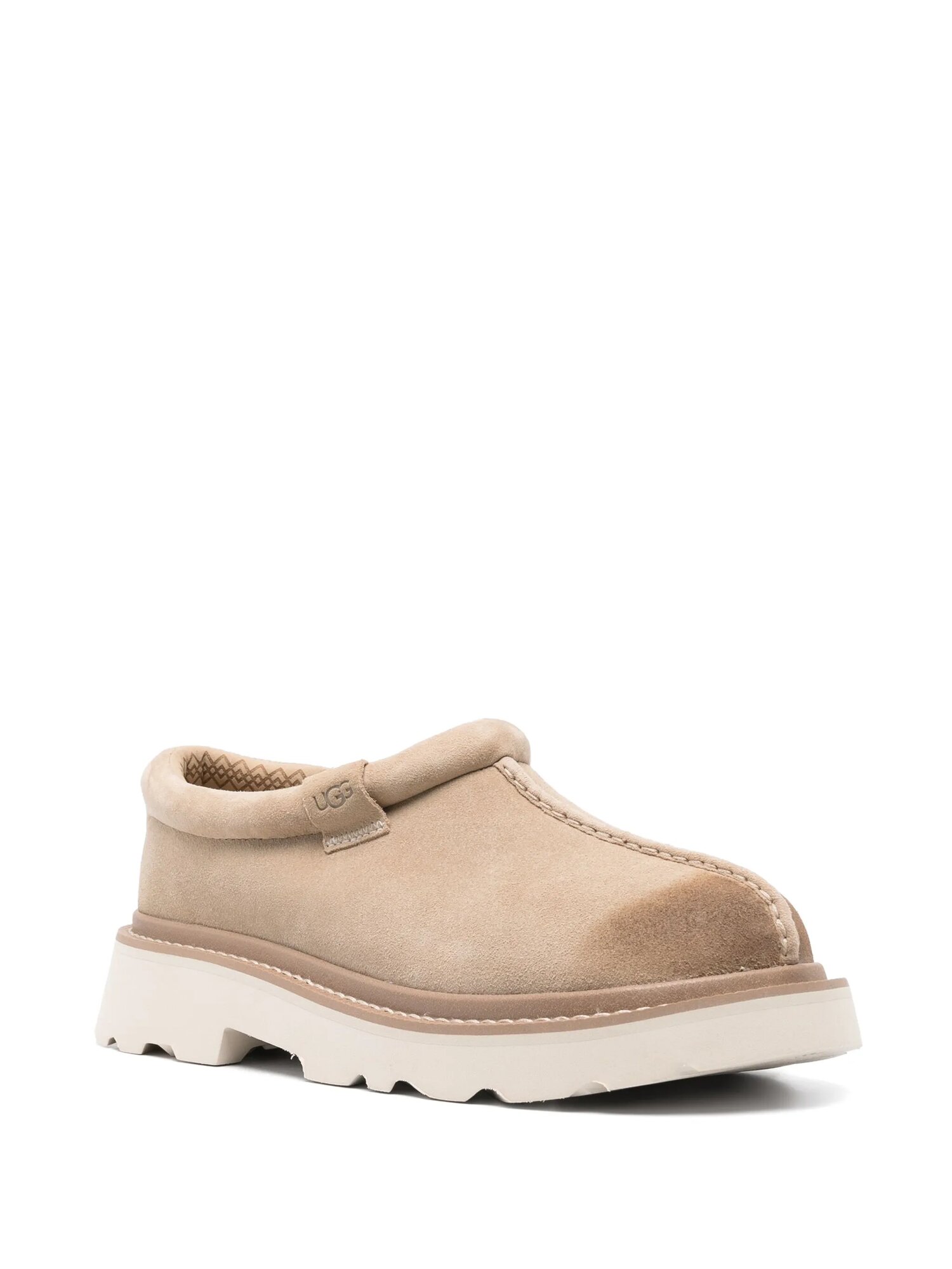 Угги UGG Tasman, размер 8 US, бежевый, коричневый, белый — фото 1
