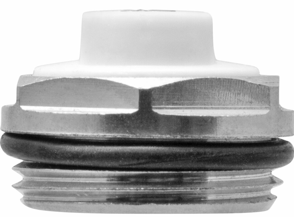 Воздухоотводчик Masterprof / Мастерпроф Кран Маевского ручной под отвертку для радиатора в металлическом корпусе цвет хром 3/4