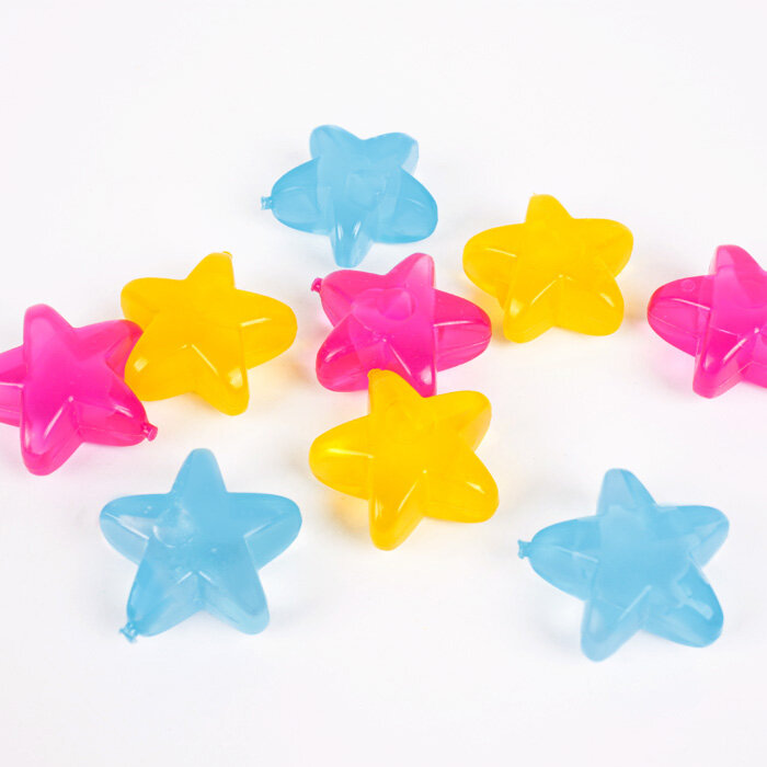 Кубики для охлаждения напитков 20 штук в наборе "Звёздочка" многоразовые