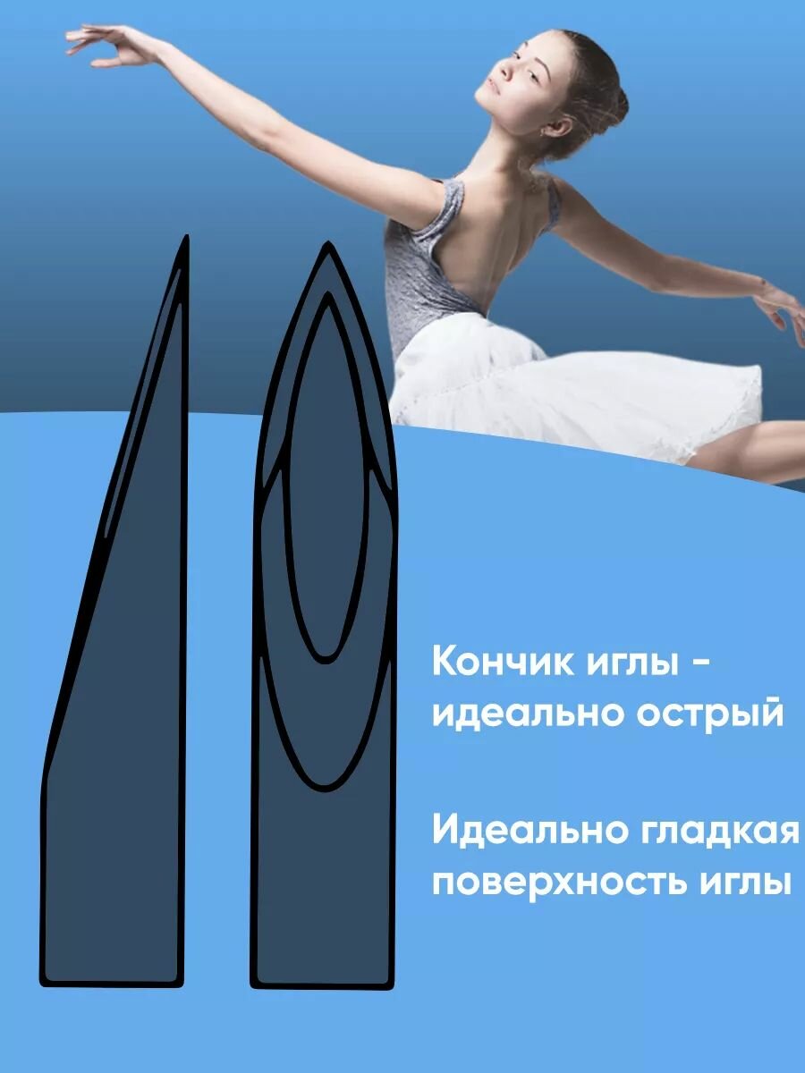 Изображение Иглы для шприц-ручек Веллфайн (WellFine) TW 32G, длина 6 мм, 100 штук