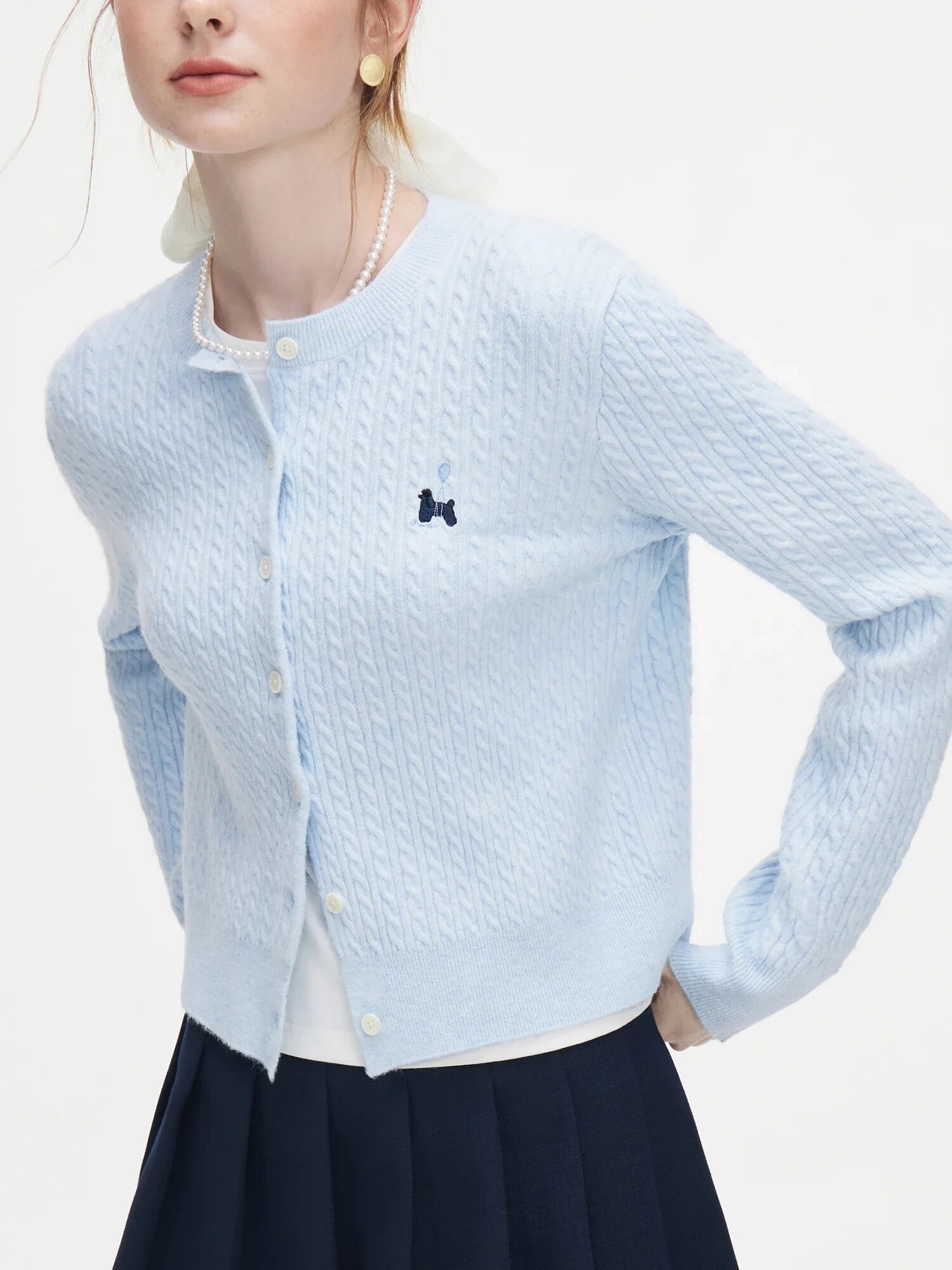 Кардиган Fansilanen размер XS голубой