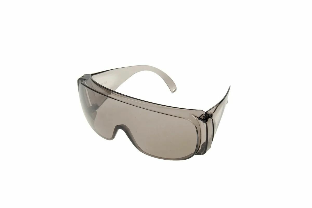Очки защитные открытого типа затемненные ударопрочный поликарбонат// СИБРТЕХ/Россия (2 шт в компл.)