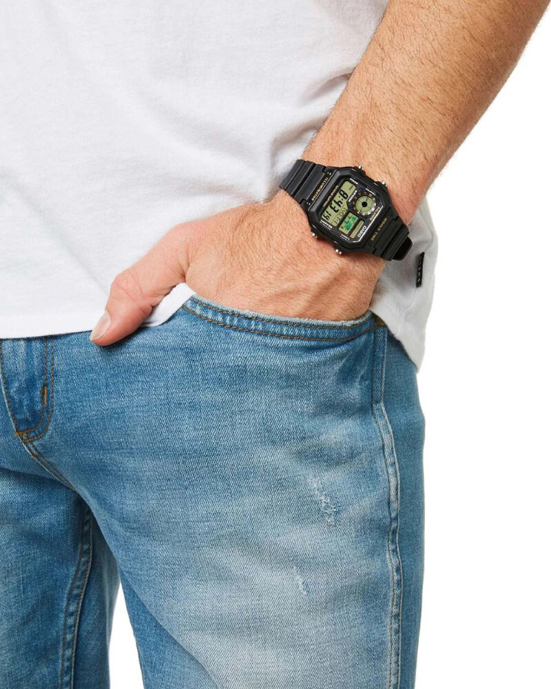 Наручные часы CASIO Collection Men, черный/черный — фото 1