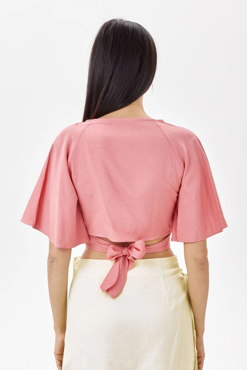 Блуза Selfie, размер L, рoзовый — фото 1