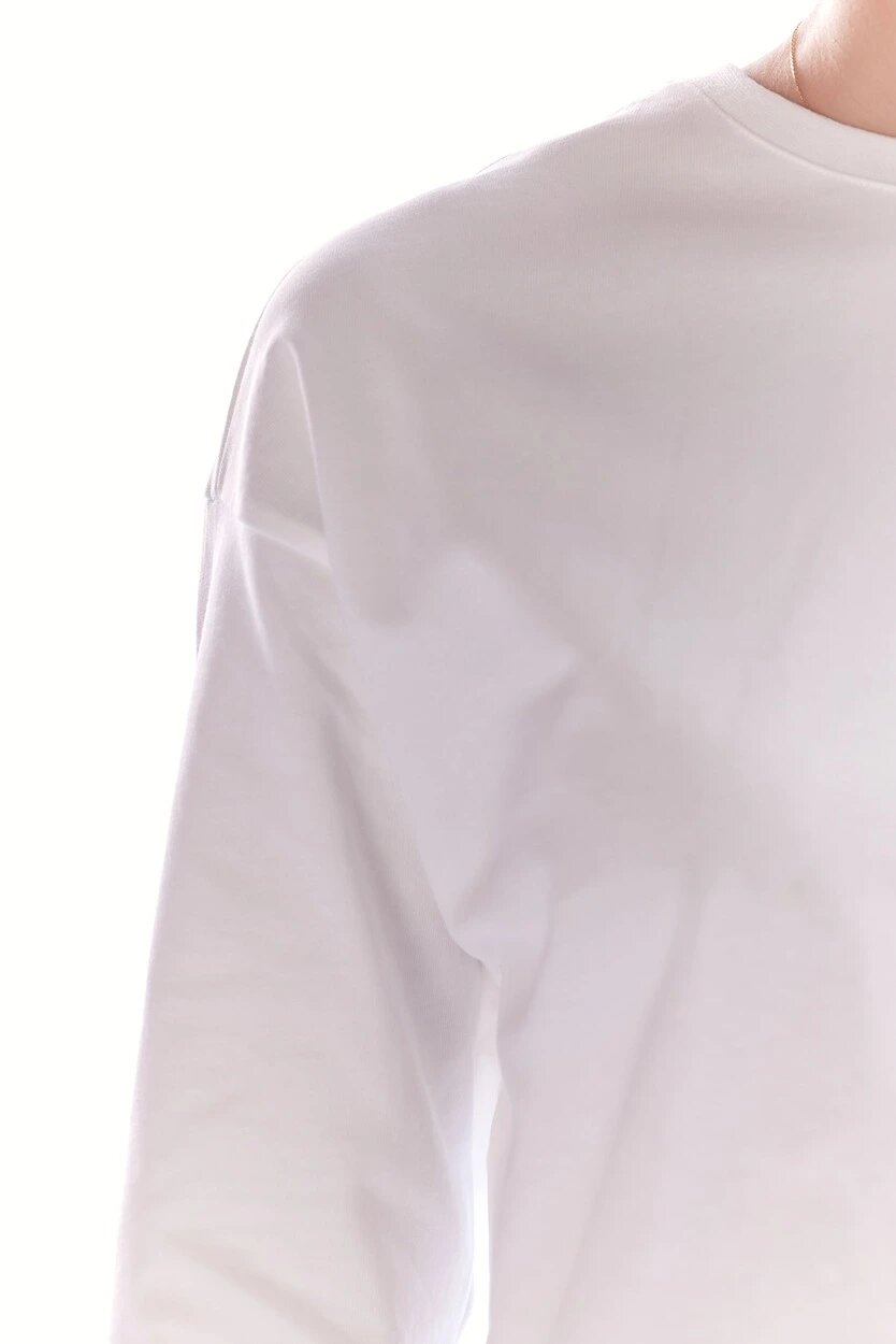 Лонгслив Selfie, размер L, , белый — фото 1