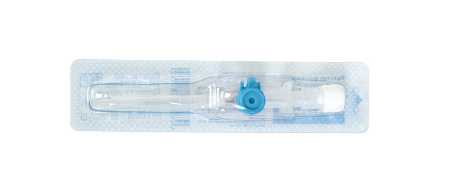 Картинки Катетер внутривенный (тефлон) TOPCATH X Plus G 22 синий - 10 шт