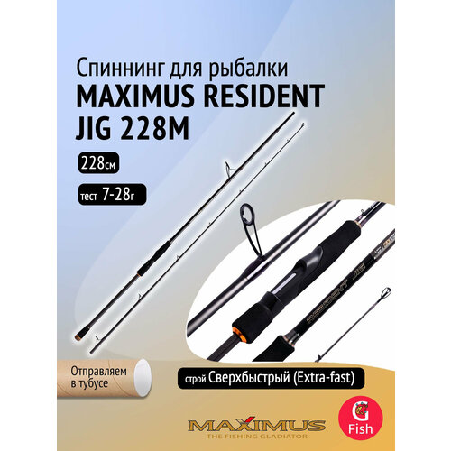 Спиннинг Maximus RESIDENT JIG 228M 2,28m 7-28g