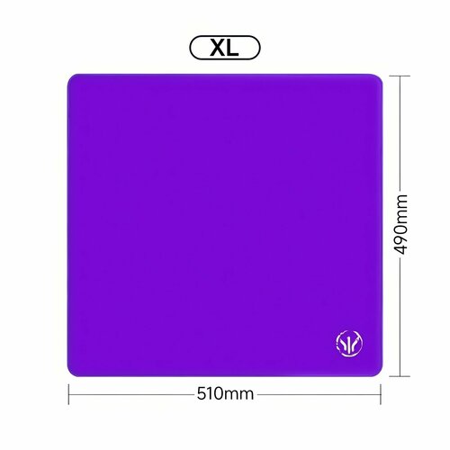 Игровой коврик Wanling Wlmouse WL Purple Mousepad XL 510x490x4 мм для мыши прошитые края фиолетовый 5801₽