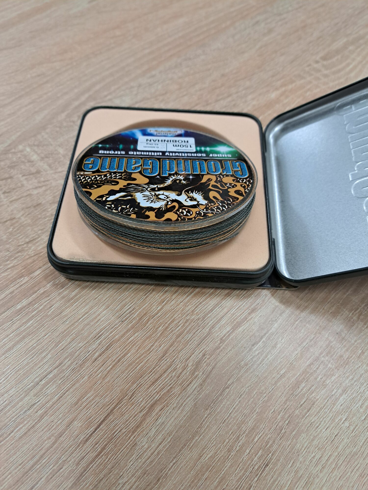 Плетенка GROUND GAME 0.18 мм 150 м PE BRAID LINE — фото 1