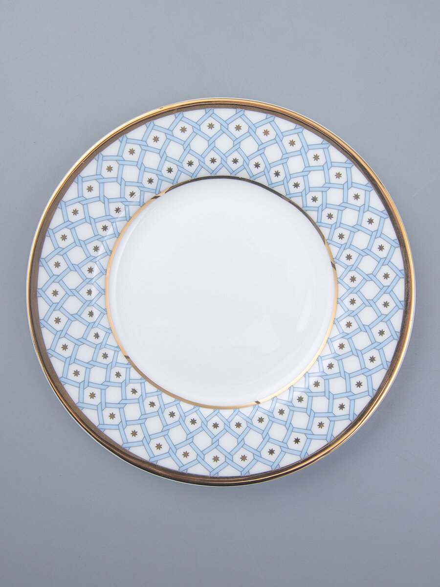 Чайная пара "Азур" 2, форма Идиллия, 250мл , Императорский фарфоровый завод — фото 1