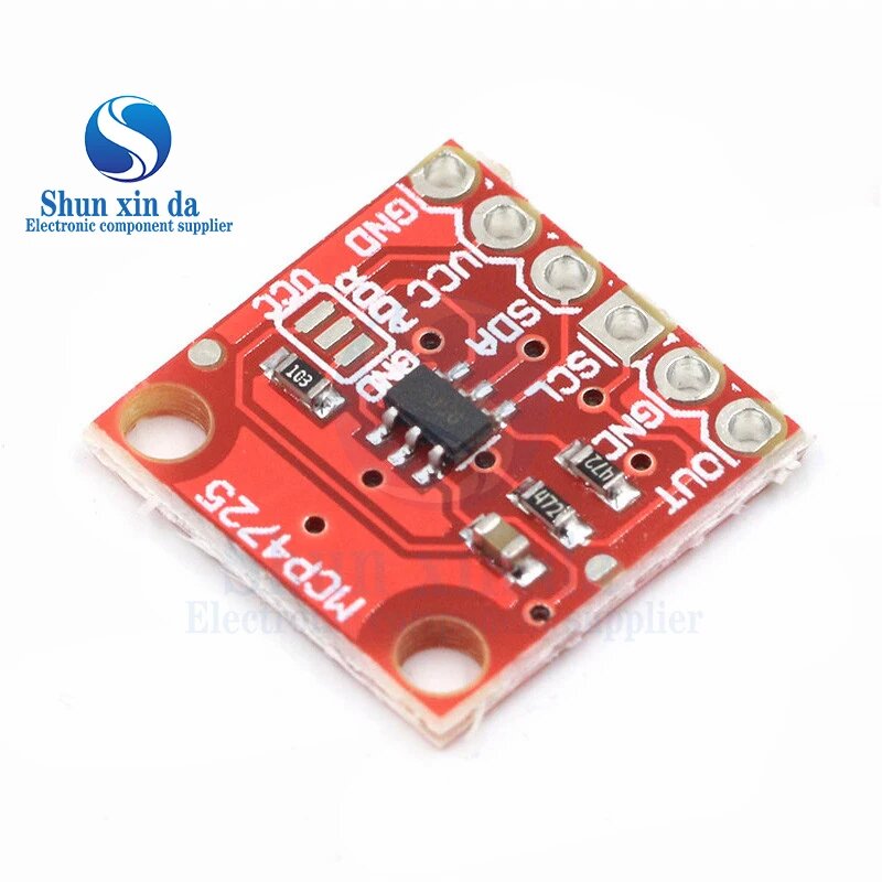 Разработка модуля MCP4725 I2C DAC для Arduino