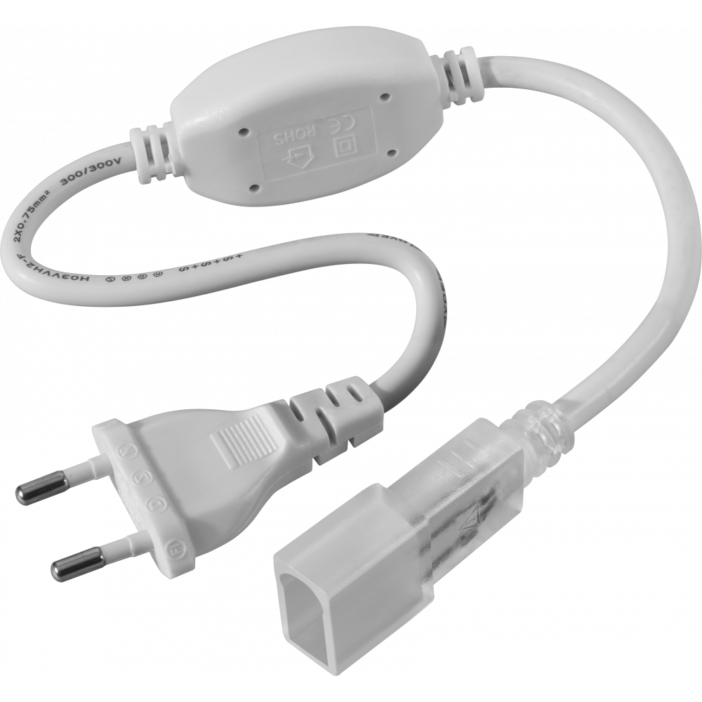 Источник питания для СД ленты ОНЛАЙТ 90 015 OLS-power cord-2835-220V-NEONLED