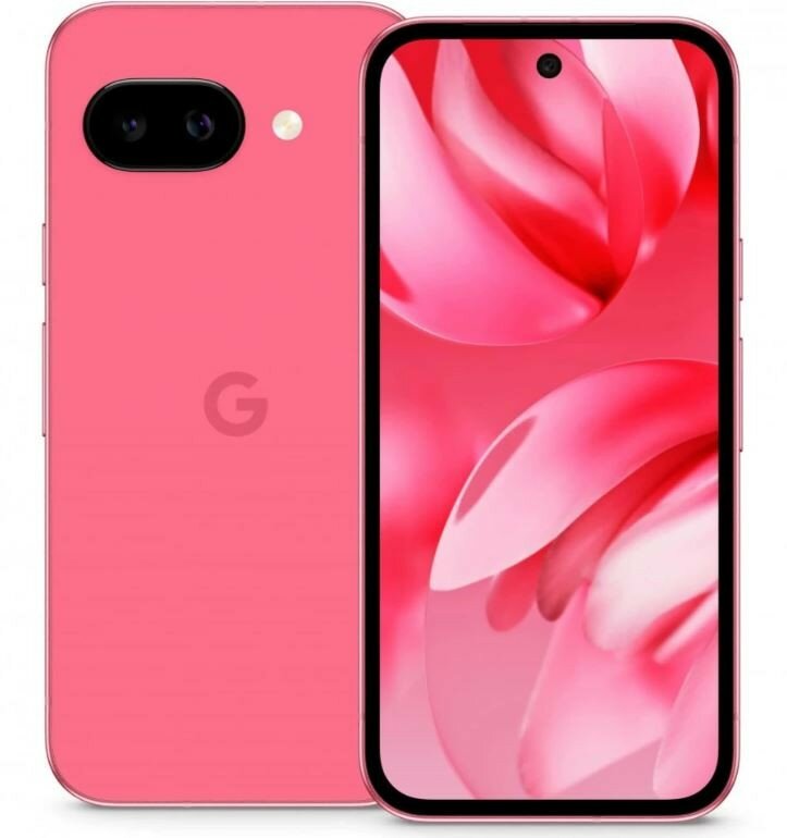 Смартфон Google Pixel 9a USA глобальная версия, 8 ГБ+128 ГБ, Peony, Розовый