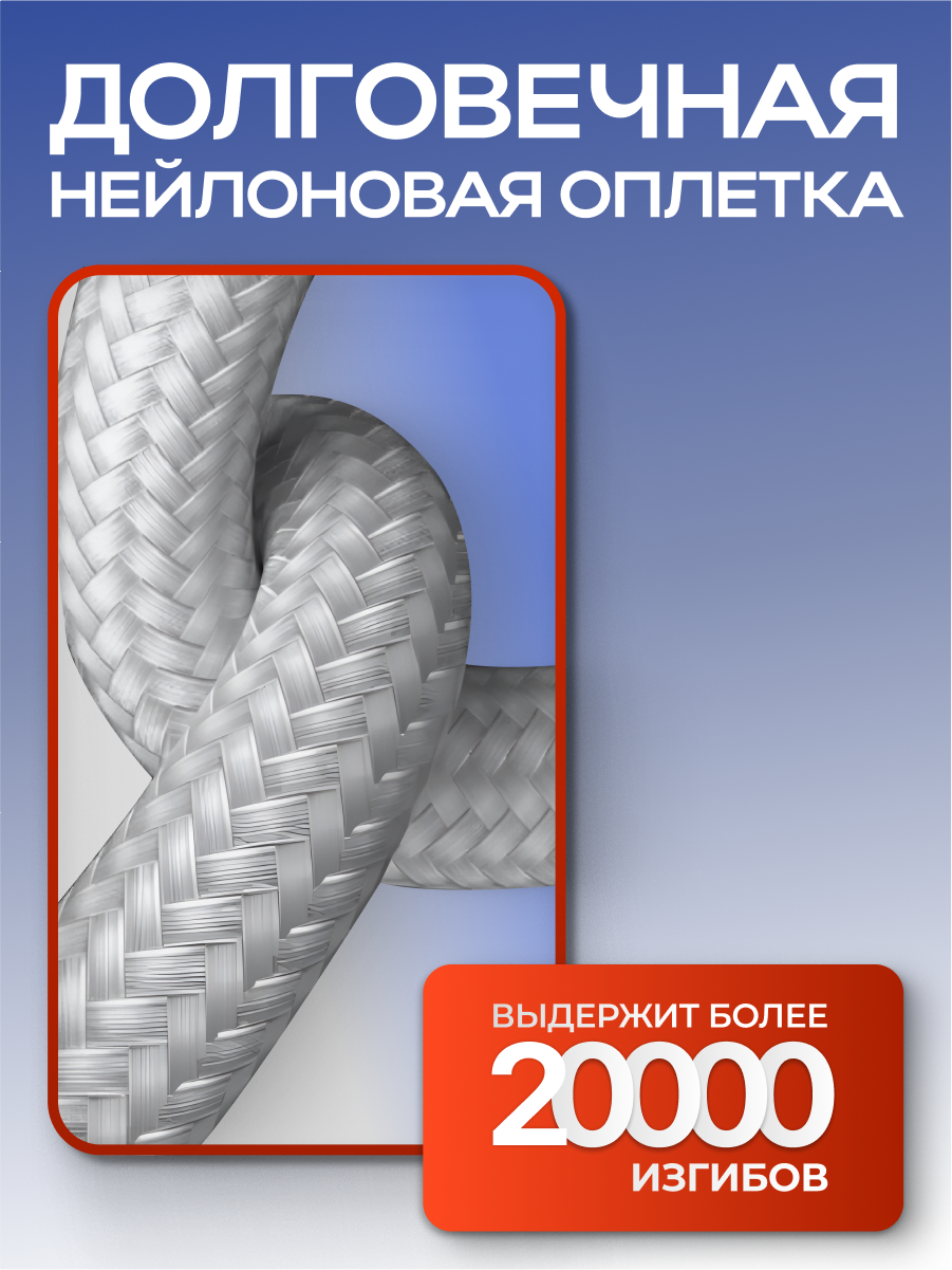 Кабель Type-C Type-C быстрая зарядка и передача данных 60W, провод для Айфона — фото 1