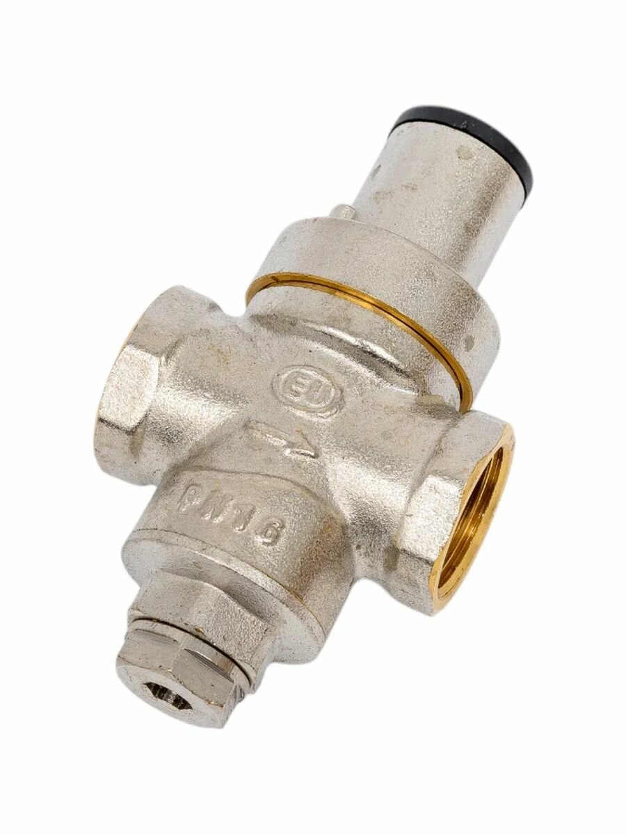 Редуктор давления Kromwell 1/2" поршневой, с отверстием под манометр EU. ST6197030 12_k