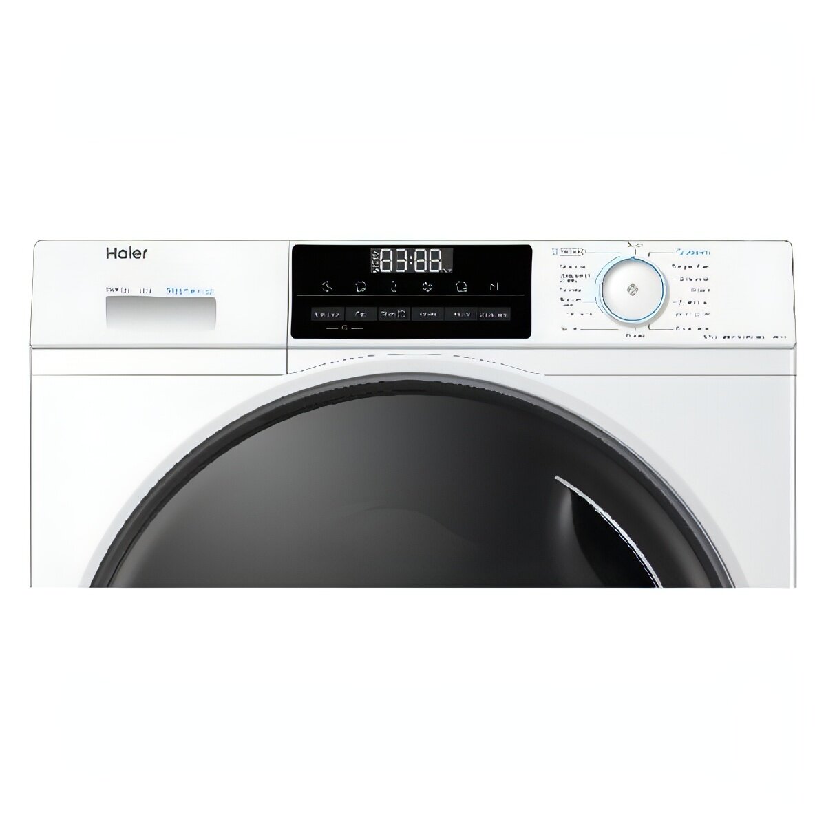 Стиральная машина с сушкой Haier HWD80-BP14929A белая на 8 кг и 5 кг сушки, отжим 1400 об/мин — фото 1