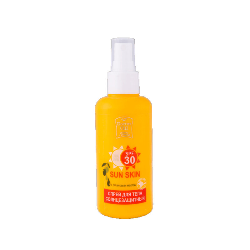 Спрей для тела Doctor Oil, солнцезащитный, с оливковым маслом, SPF 30, 150мл