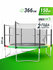 Каркасный батут Unix Line 12ft Simple (inside) 366х366х269 см