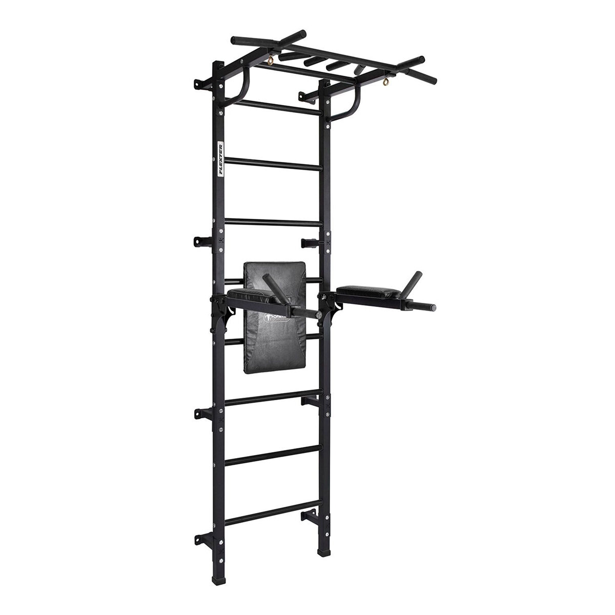 Спортивный комплекс «Формула здоровья» Grand Flexter Profi со складными брусьями чёрного цвета