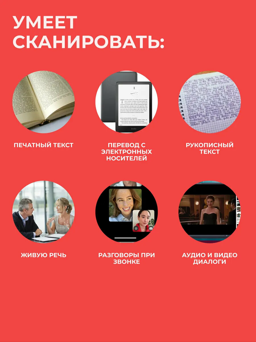 Электронные Переводчики Xiaomi Ручка переводчик умная электронная, ручка сканер карманный без интернета