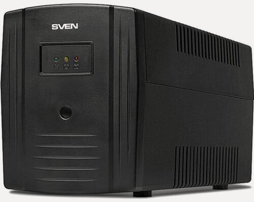 Изображение товара ИБП Источник бесперебойного питания Sven Pro 600 SV-013837, черный