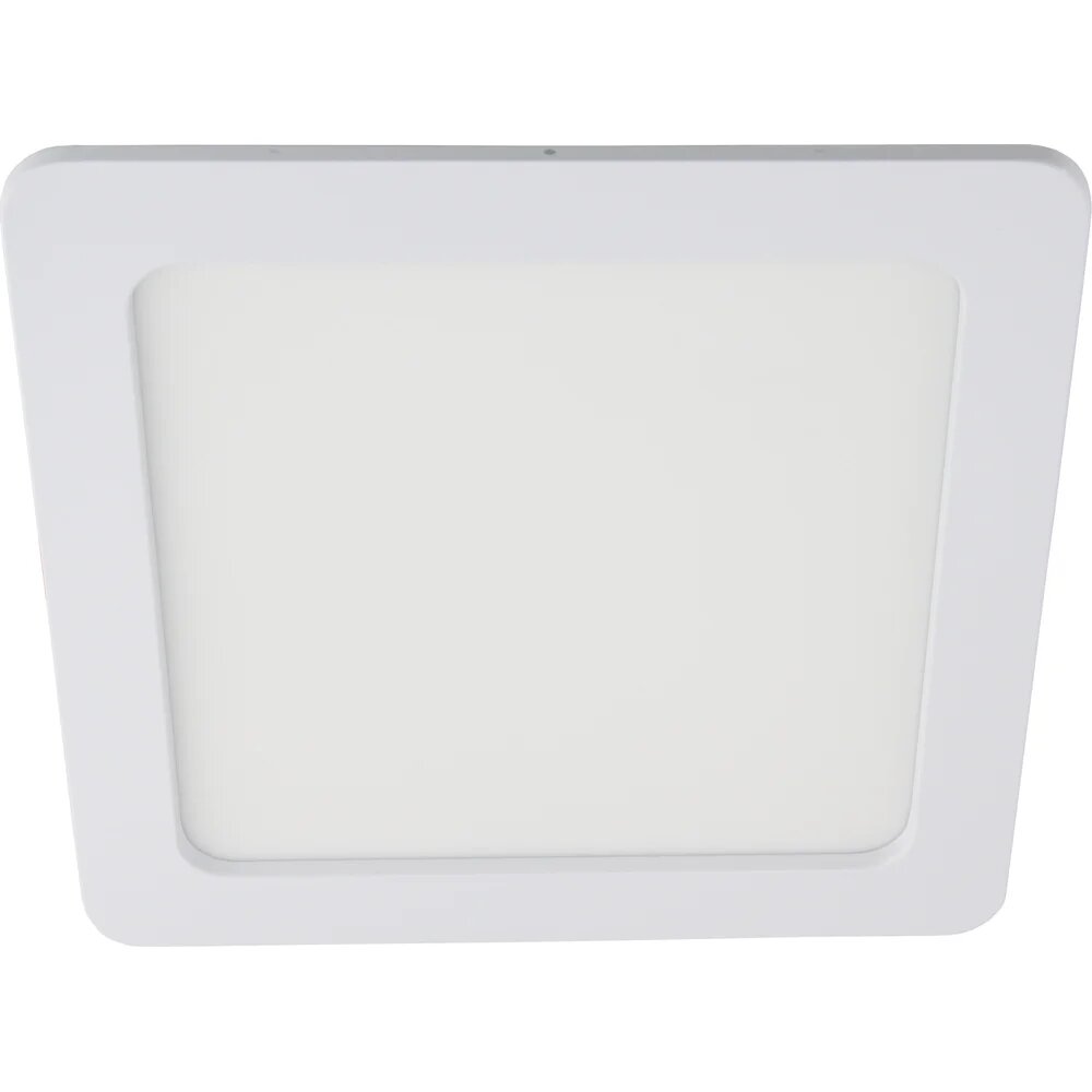 Ecola LED downlight встраив. Квадратный даунлайт с драйвером 18W 220V 6500K 225x225x20 DSRD18ELC