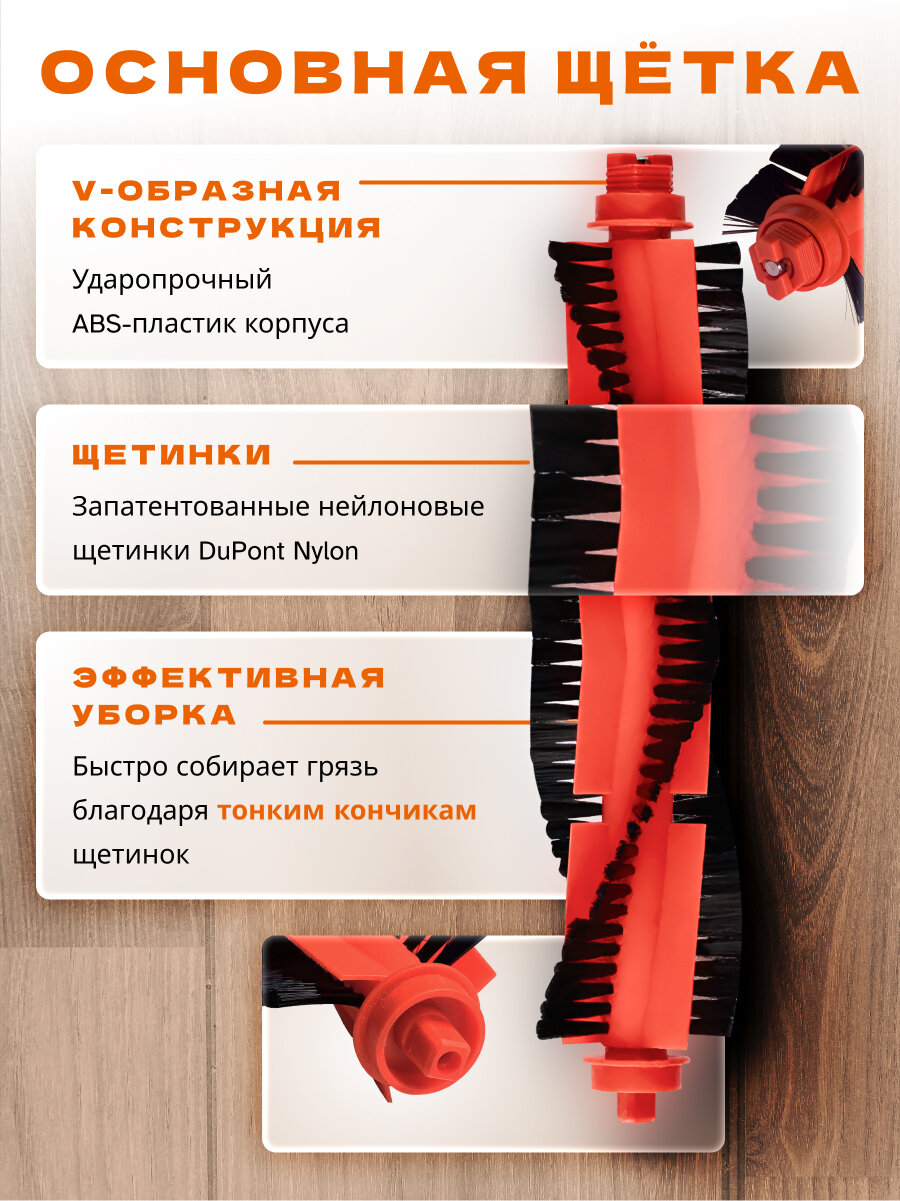 Изображение Набор для робота-пылесоса Xiaomi 2S, Mi P, Mop P, S10, S12 (10 шт)