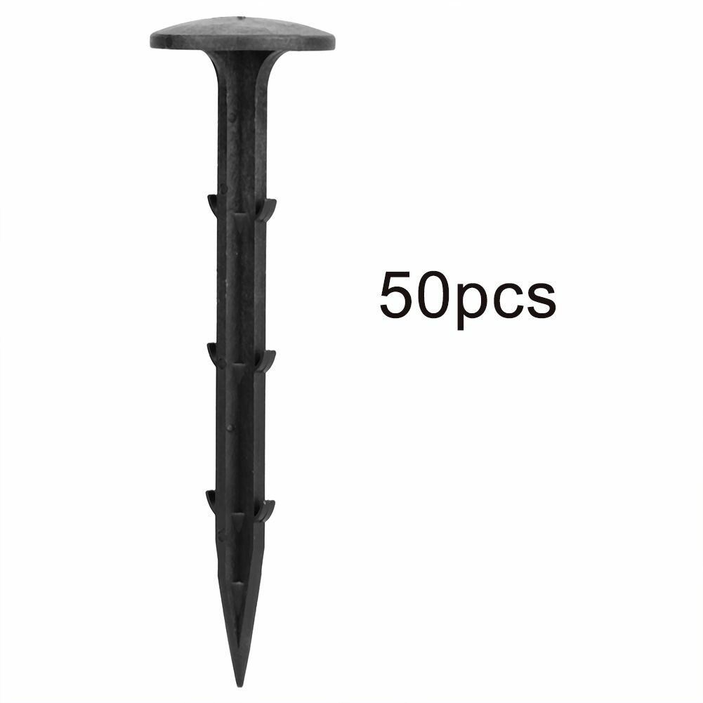 Колышки для палатки 50 шт. (11 см) прочные пластиковые для кемпинга и сада