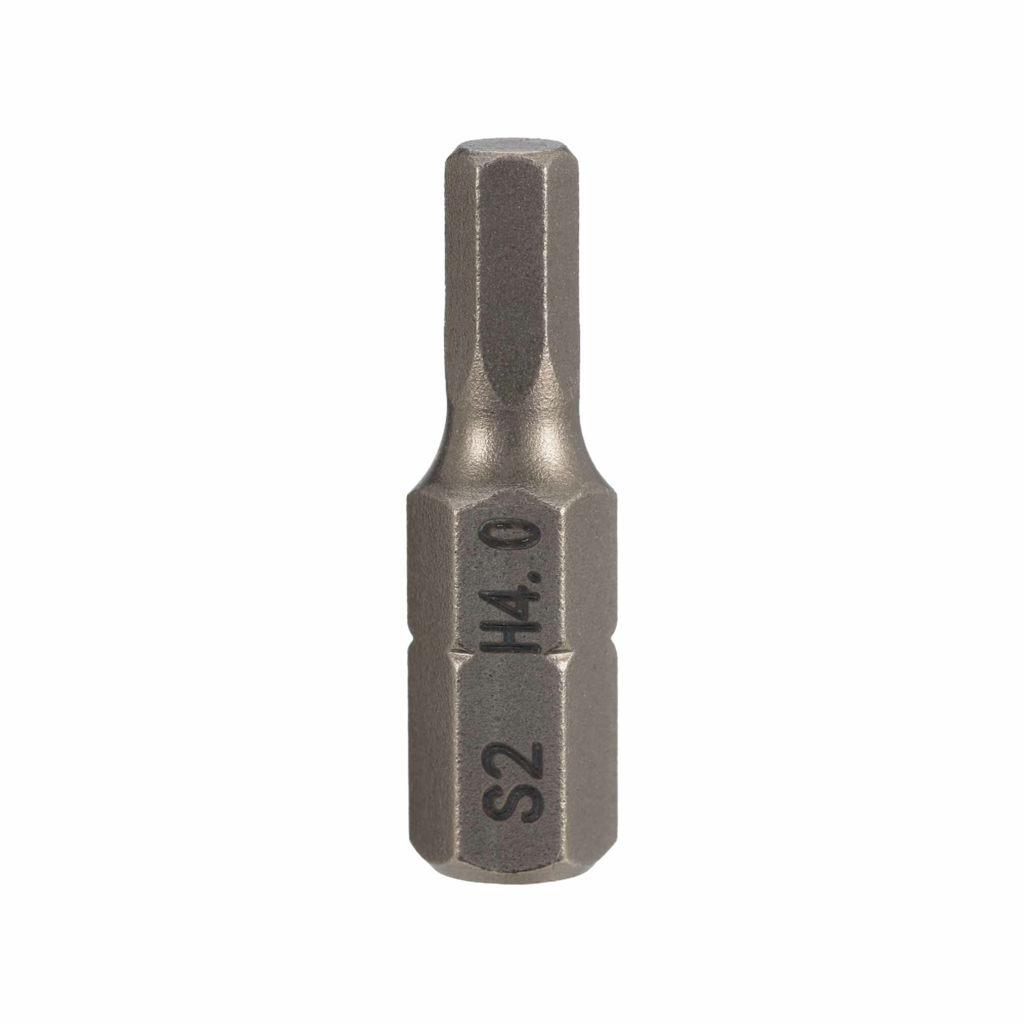 Бита шестигранная HEX 40 х25мм S2 1шт SGS 6325-H4.0