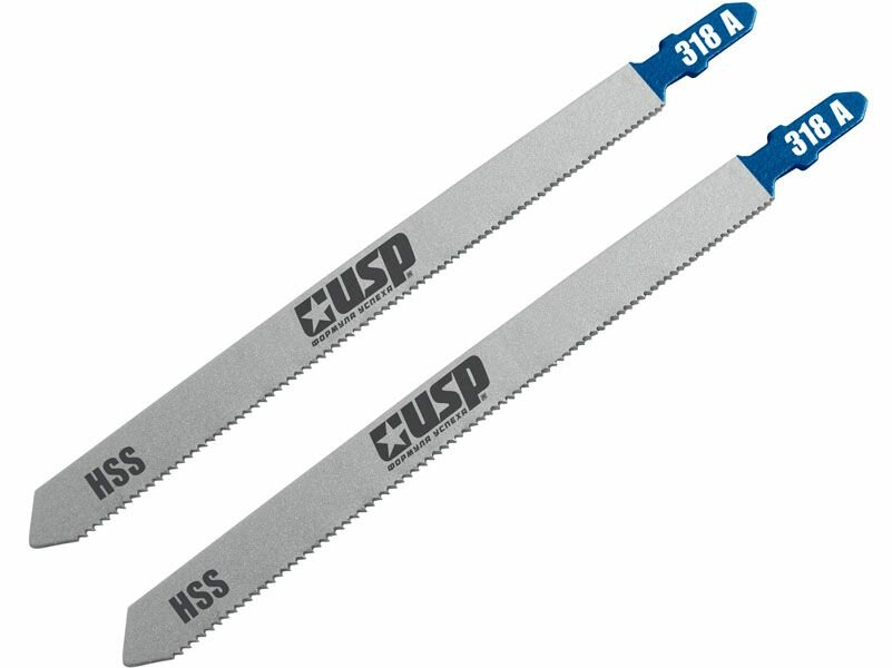 Полотна для электролобзика. 2 шт. Тип полотна T318A. HSS