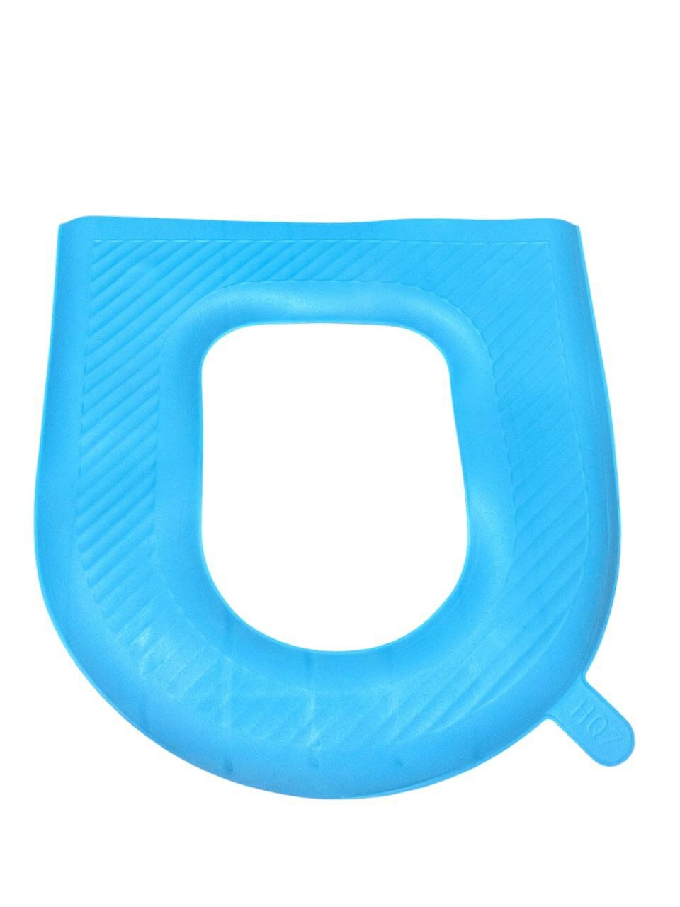 Чехол-сиденье, полипропилен, для унитаза, нескользящее, с липучкой — фото 1
