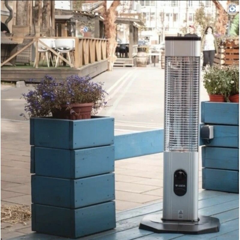 Карбоновый инфракрасный обогреватель Luxeva LXV 2500-VR silver