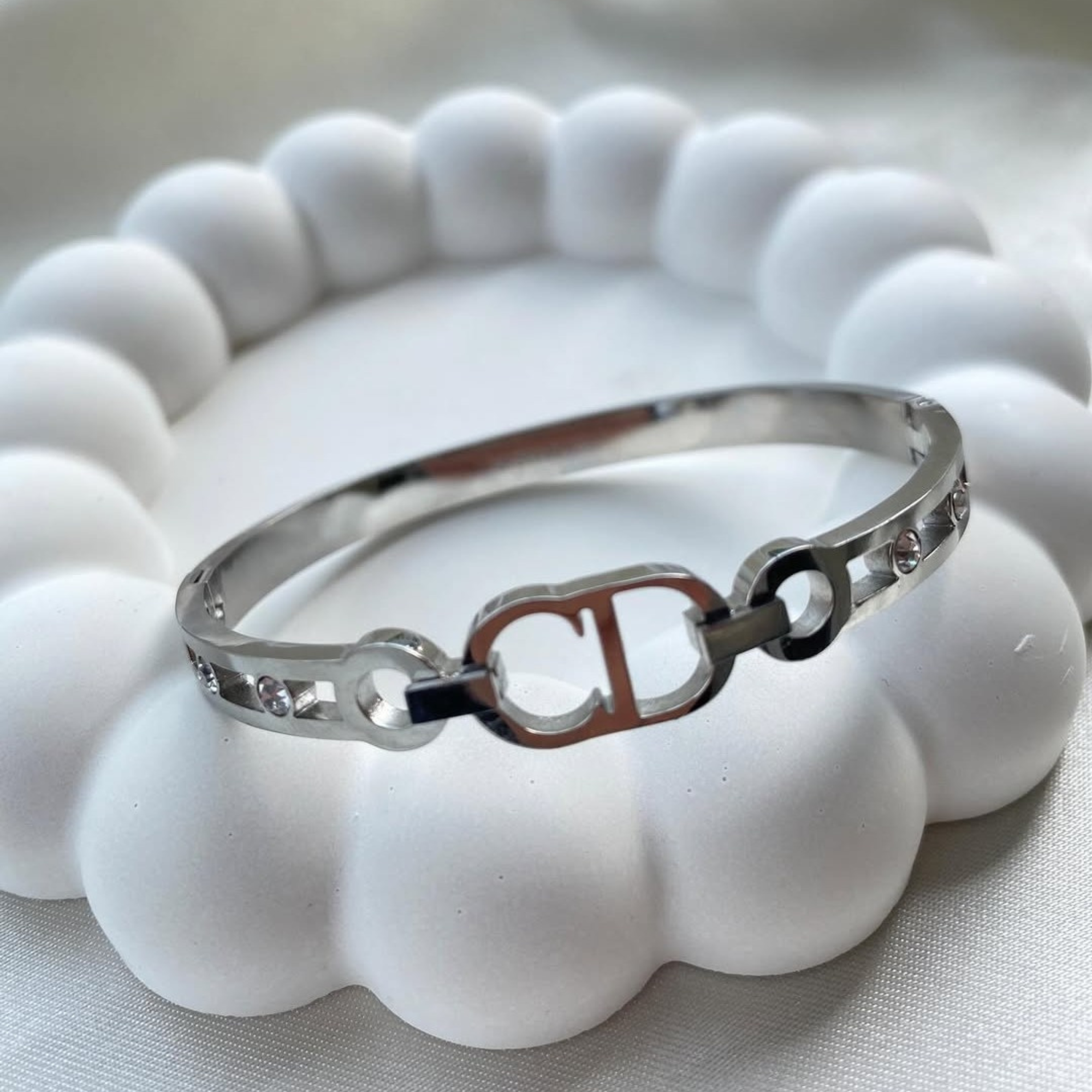 Моносерьга, азурит, аквамарин