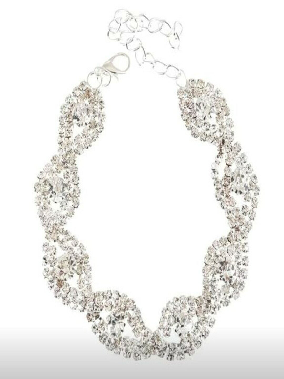 Кольцо, серебристый — фото 1