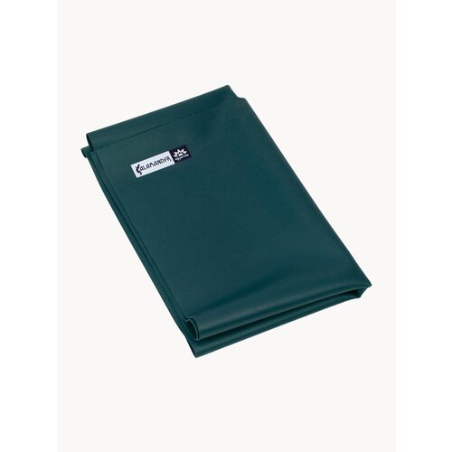 OJAS Salamander Slim 200 х 60 х 0,13 см, изумрудный коврик для йоги Оджас Саламандер Слим нескользящий из натуральной резины, каучука