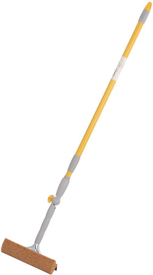 Стекломой 200х60 мм Apex с поворотной головкой и телескопической рукояткой