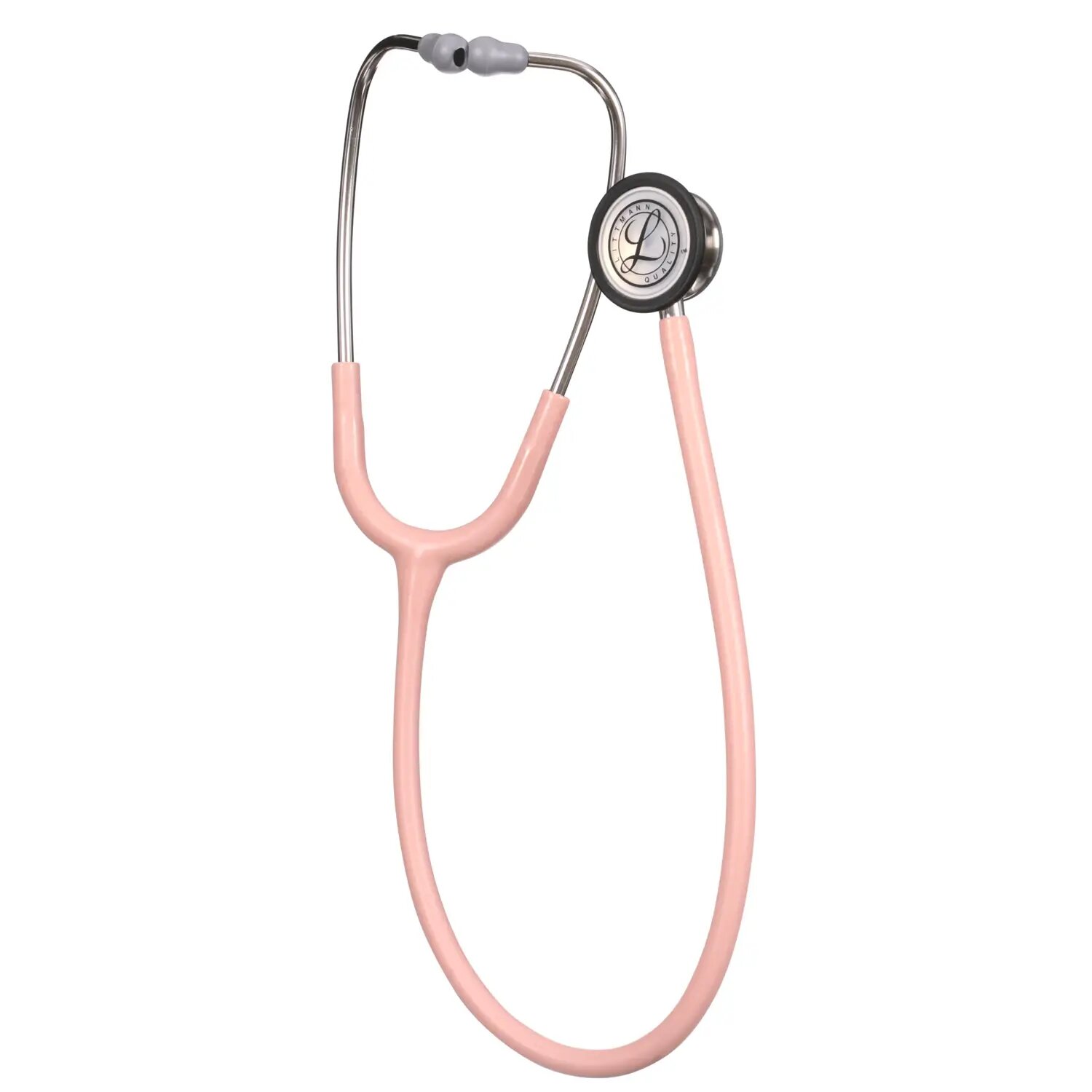 Изображение Стетоскоп Littmann Classic III, матовый розовый, головка шампань (5910C)