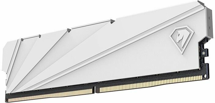 Модуль оперативной памяти Netac Оперативная память DDR 4 DIMM 16Gb (8Gbx2) PC25600, 3200Mhz, Shadow S NTSSD4P32DP-16W C16 White — фото 1