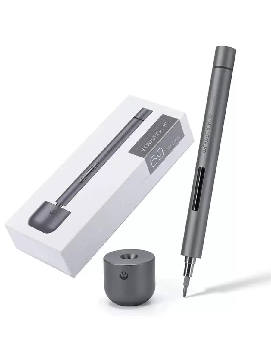 Изображение Электрическая умная отвертка Wowstick Screwdriver 1F 69in1 Kit (Black/Черный)