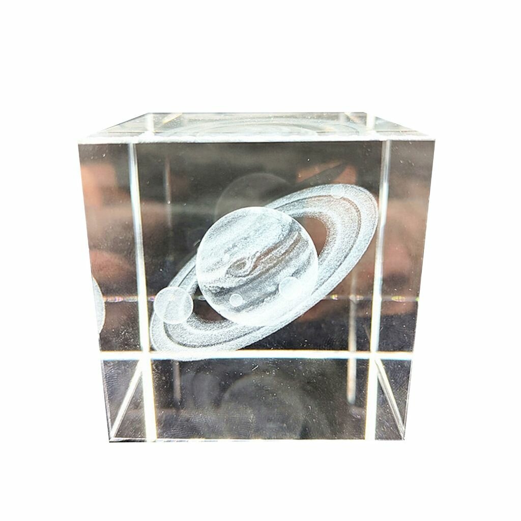 3D хрустальные кубики пресс-папье декор комнаты фэншуй украшения стеклянные фигурки гравировка для дома